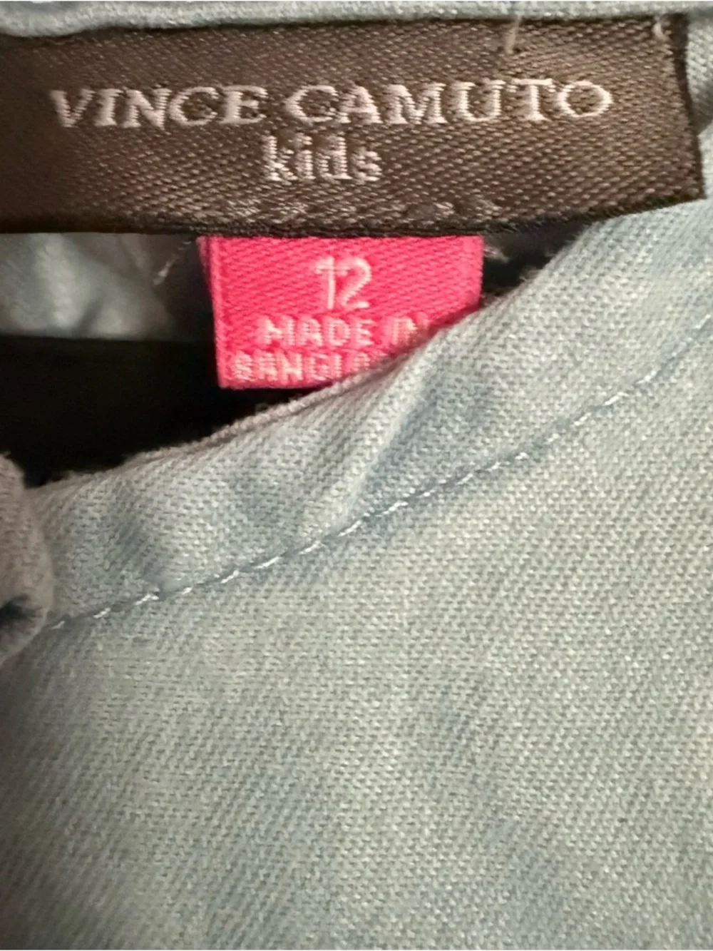 Vince Camuto Girls Light Blue 2pc Set Size 12 | Top & Wide Leg Pants Outfit